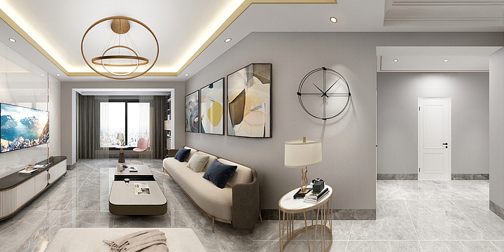 青稞设计-星月中央华墅-装修设计方案