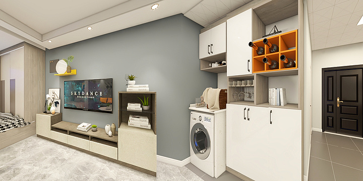 华辉全案定制中心-ZZ-第297套-播州时代6239-装修设计方案