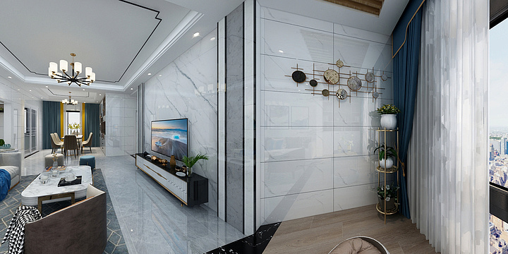 创鼎装饰wCyF-盛世丰华3-3004朱先生现代风-装修设计方案