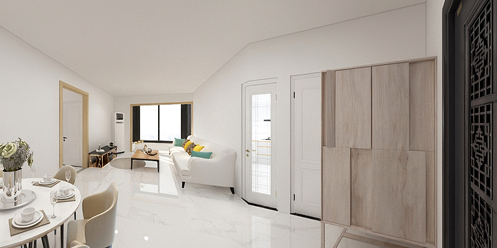 北京卓伟装饰-金铸阳光枫景园平面图-装修设计方案