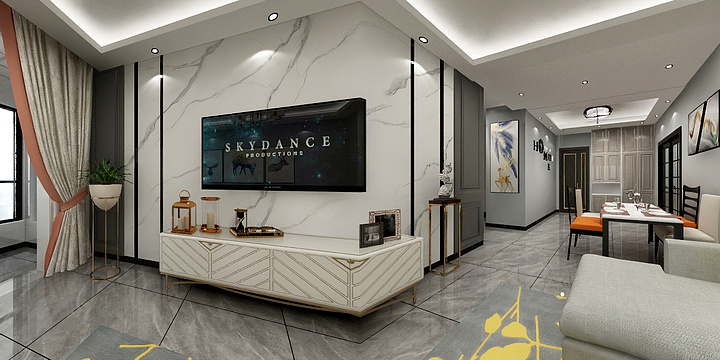 宁子只懂装修-华府豪庭94.57.......-装修设计方案