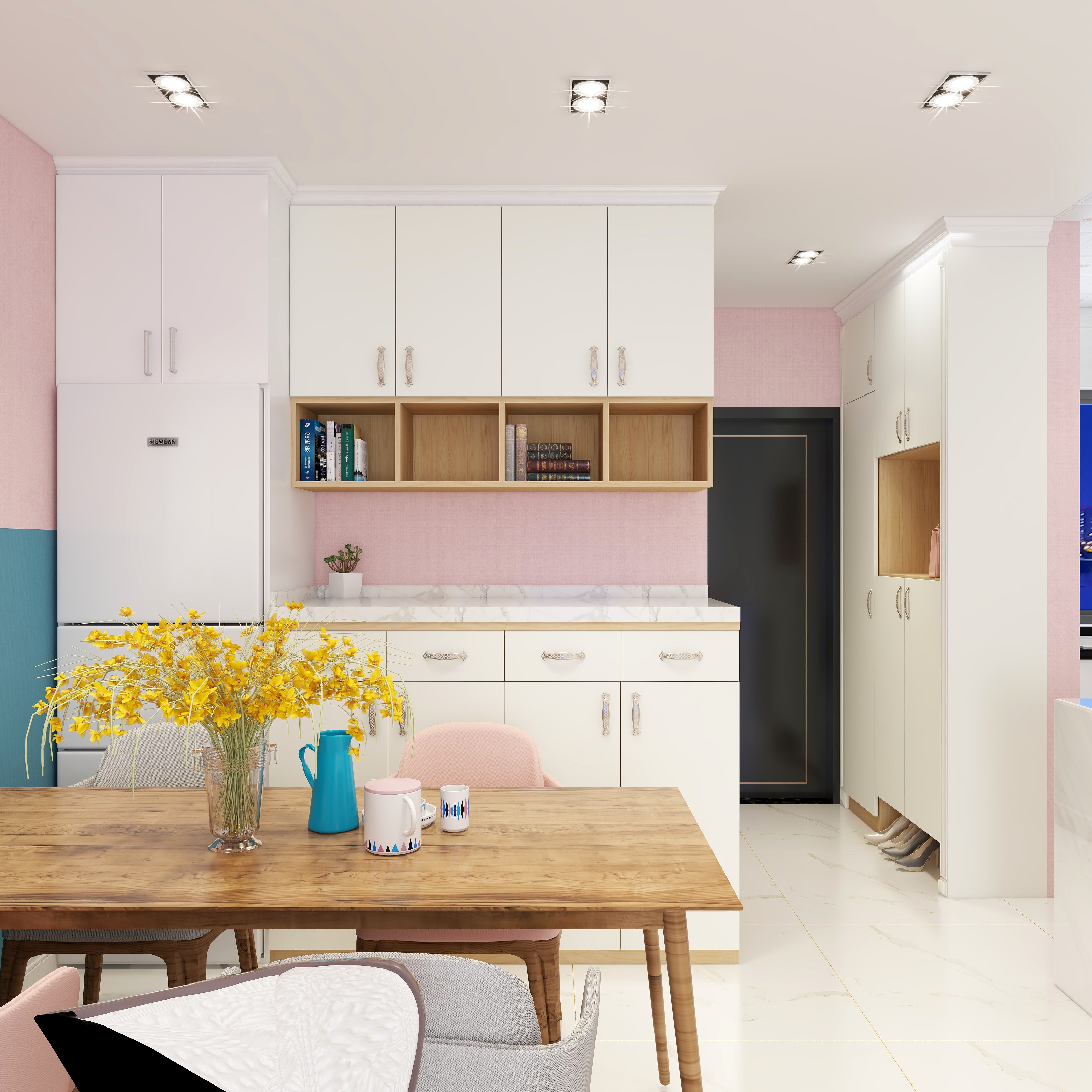 流年复夏-德信海德公园83.00㎡A2’3室2厅1卫1厨-装修设计方案