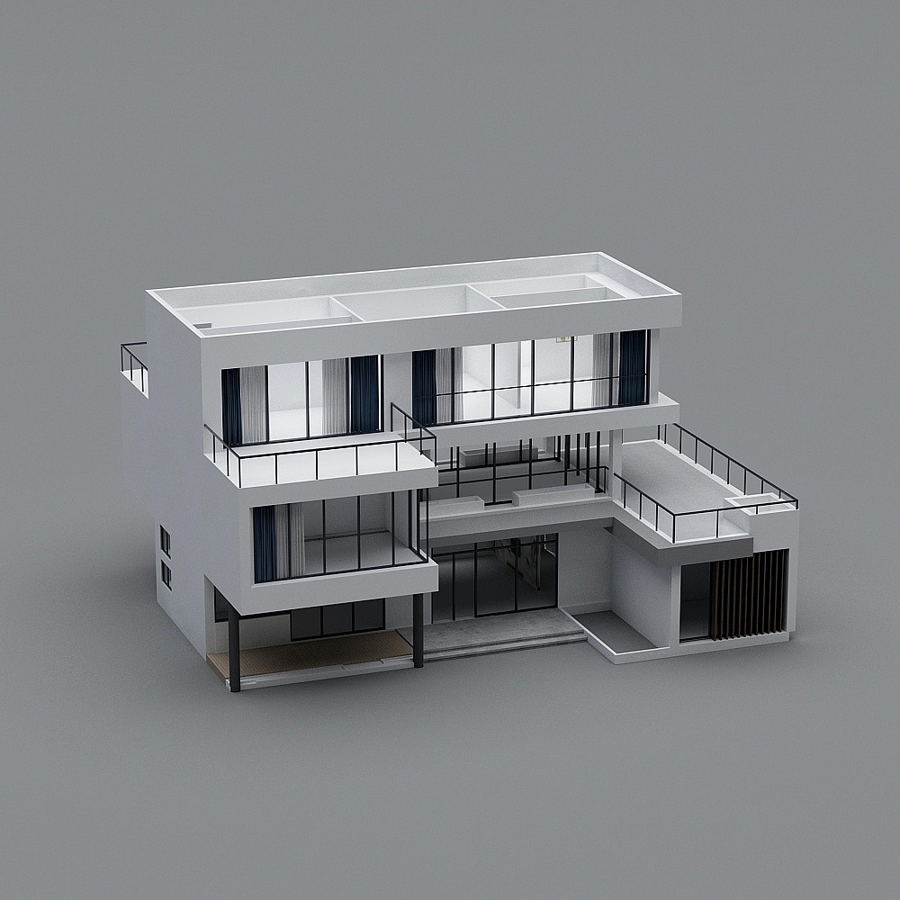别墅3D模型