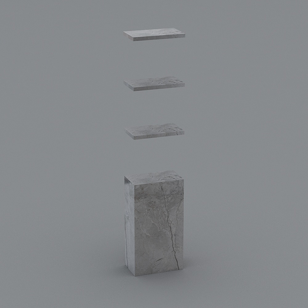现代-柜子-13D模型