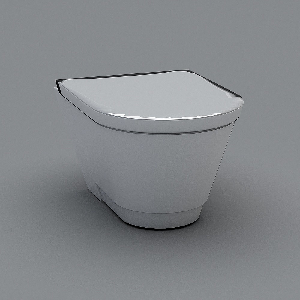 现代-马桶-63D模型