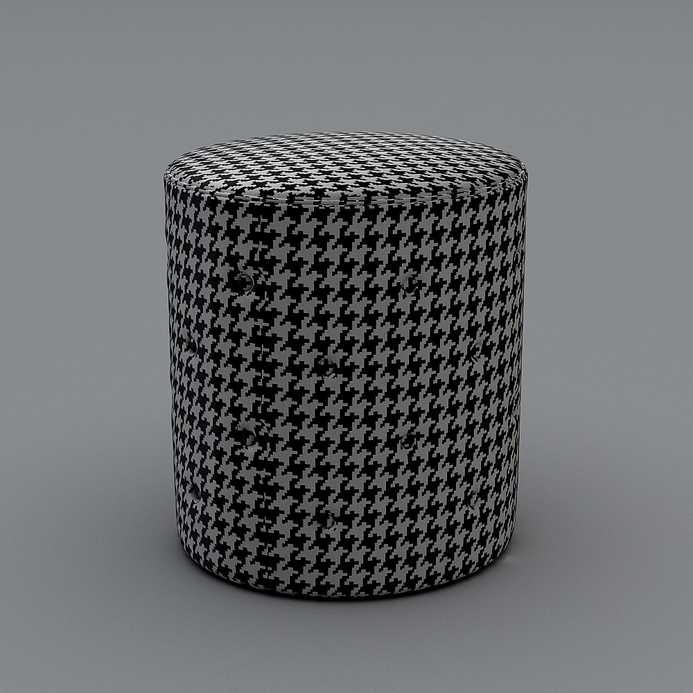 圆凳子3D模型