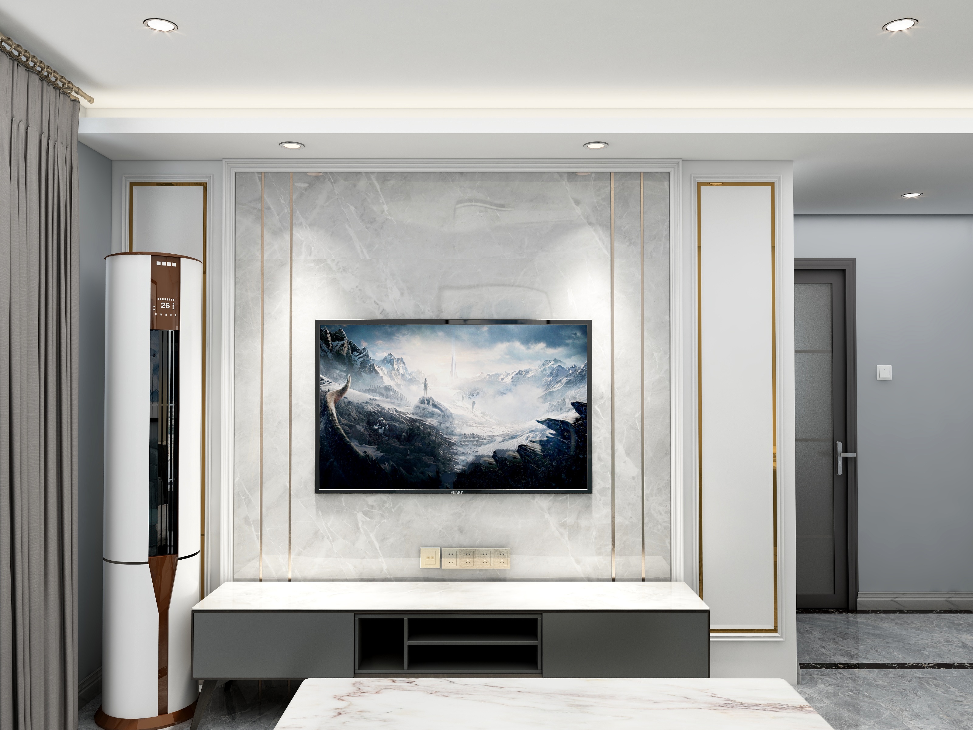 番茄NianBenXi-越秀天珹1-1418-装修设计方案