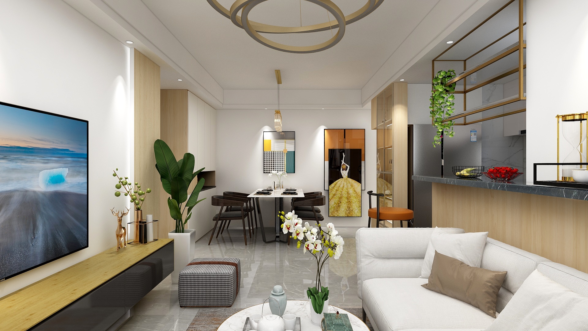 美度设计15071201194-彭景万科金域现代-装修设计方案