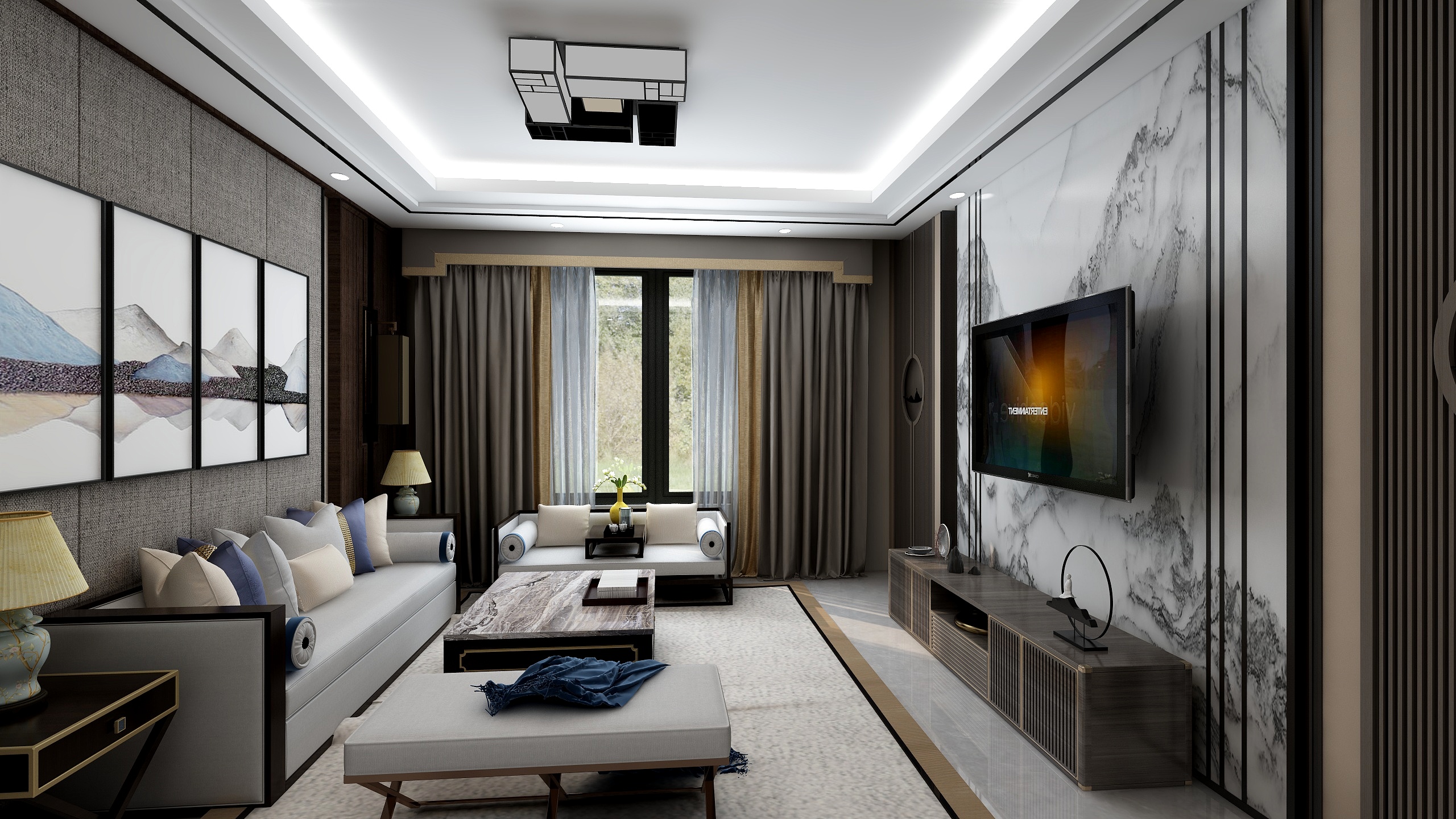 李文露-平面布局图-装修设计方案