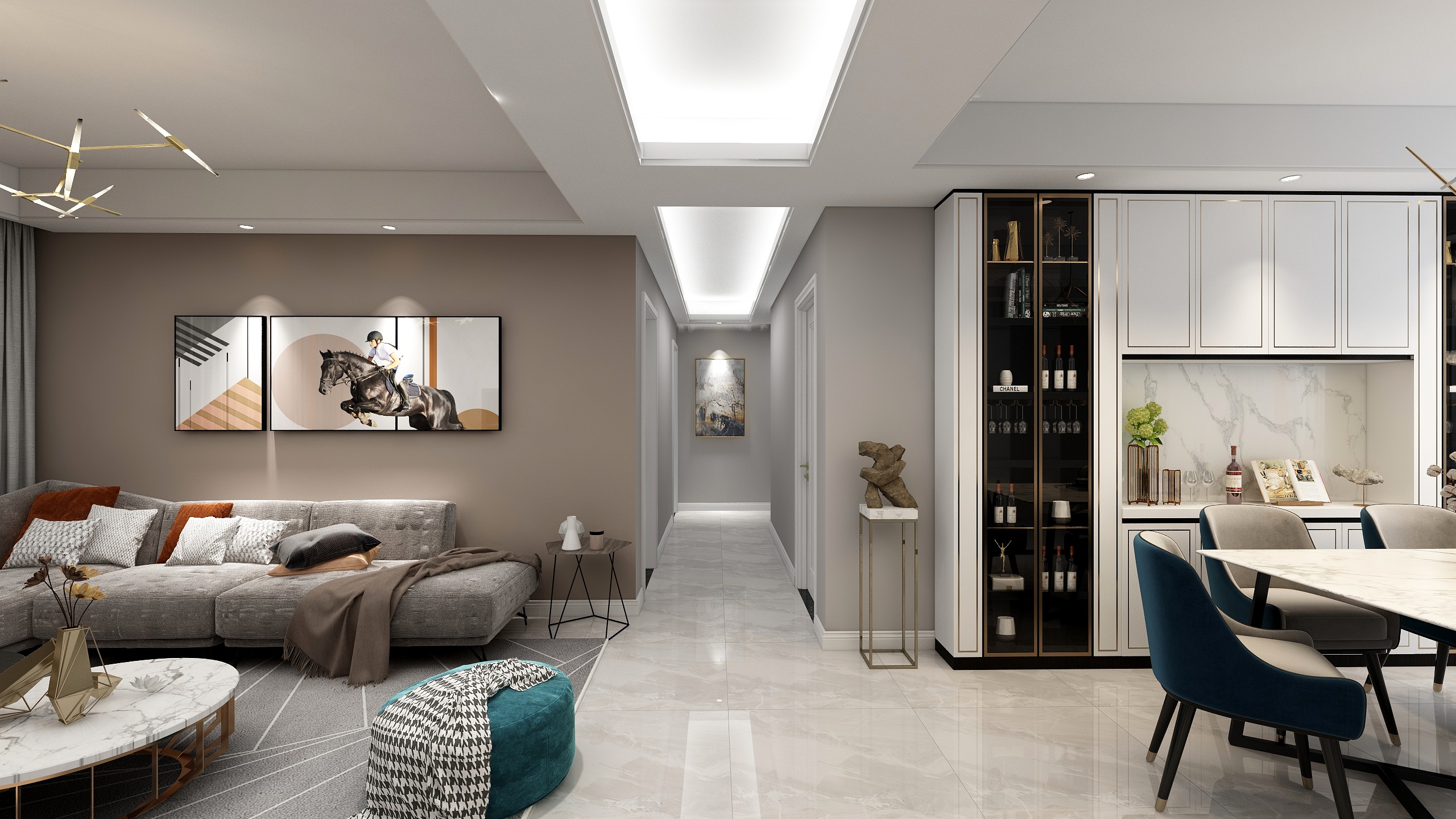 高义龙-雨润二期141简约现代-装修设计方案