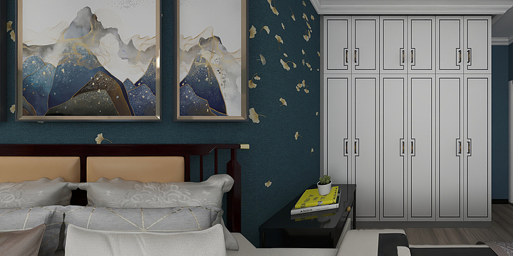 王学敏1-时代阳光城125平方-装修设计方案