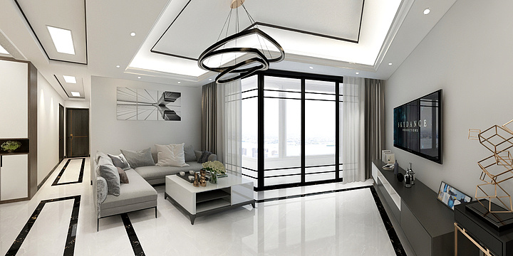 壹竹设计-正黄114m²A1户型-装修设计方案