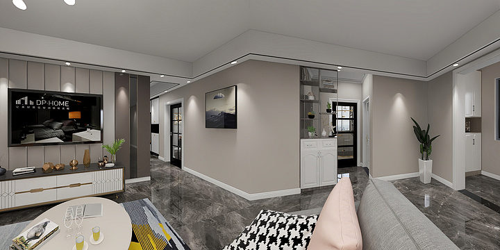 毅创装饰-中粮首府-装修设计方案