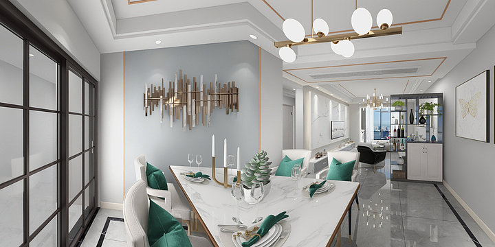 三维饰界装饰集团寇超-聚信国际-装修设计方案