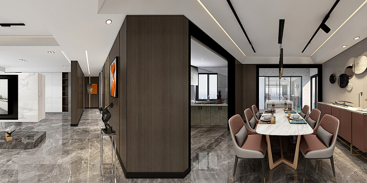 空间设计师啊-宫匠装饰-香江李总雅居-装修设计方案