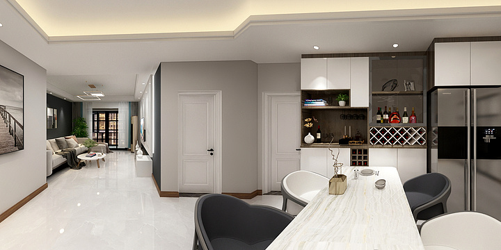 lee3123-钢城花园-装修设计方案