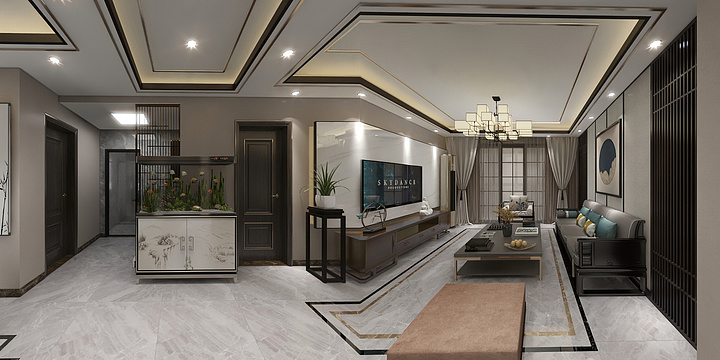 室内设计师杨晨-宝业绿苑-装修设计方案