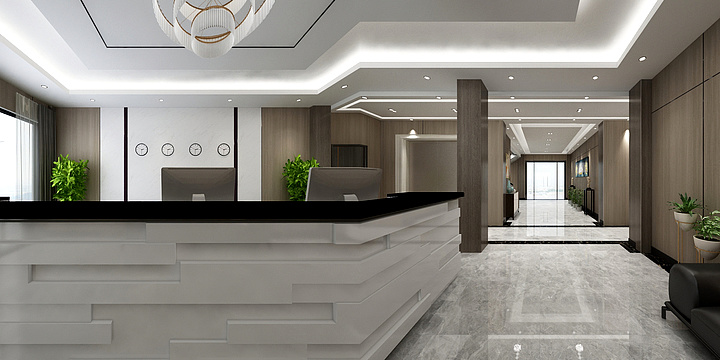 风月酌酒-宾馆大堂-装修设计方案