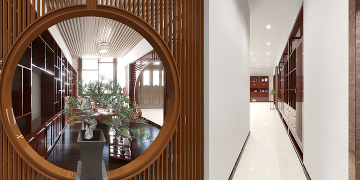 常想一二不思八九-一楼大厅-装修设计方案