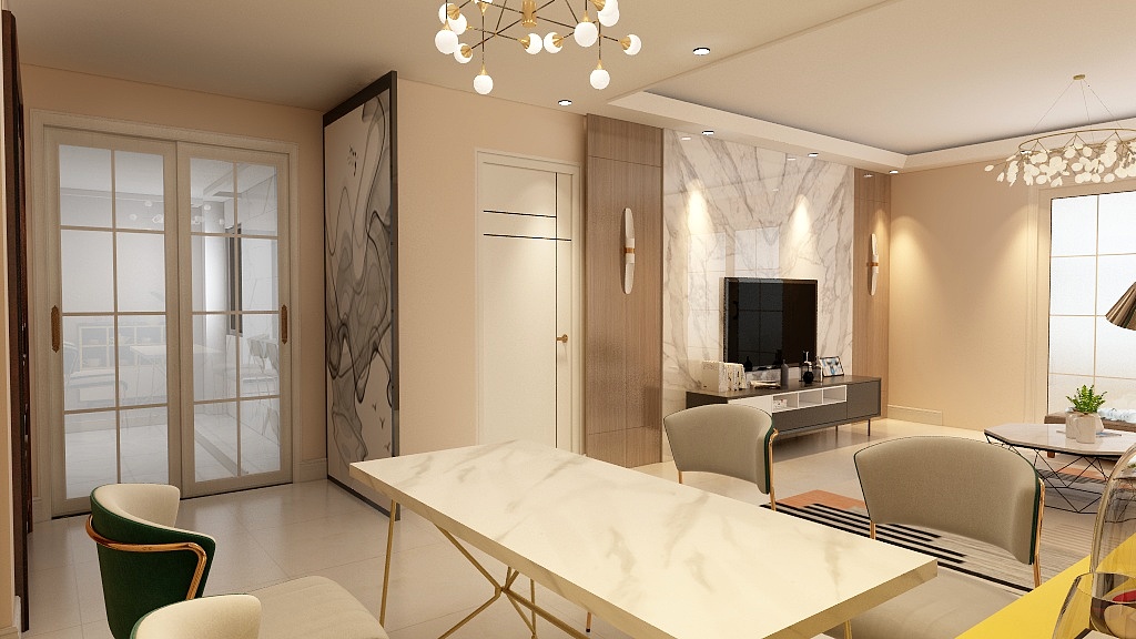 陈海心-汉水华城-装修设计方案