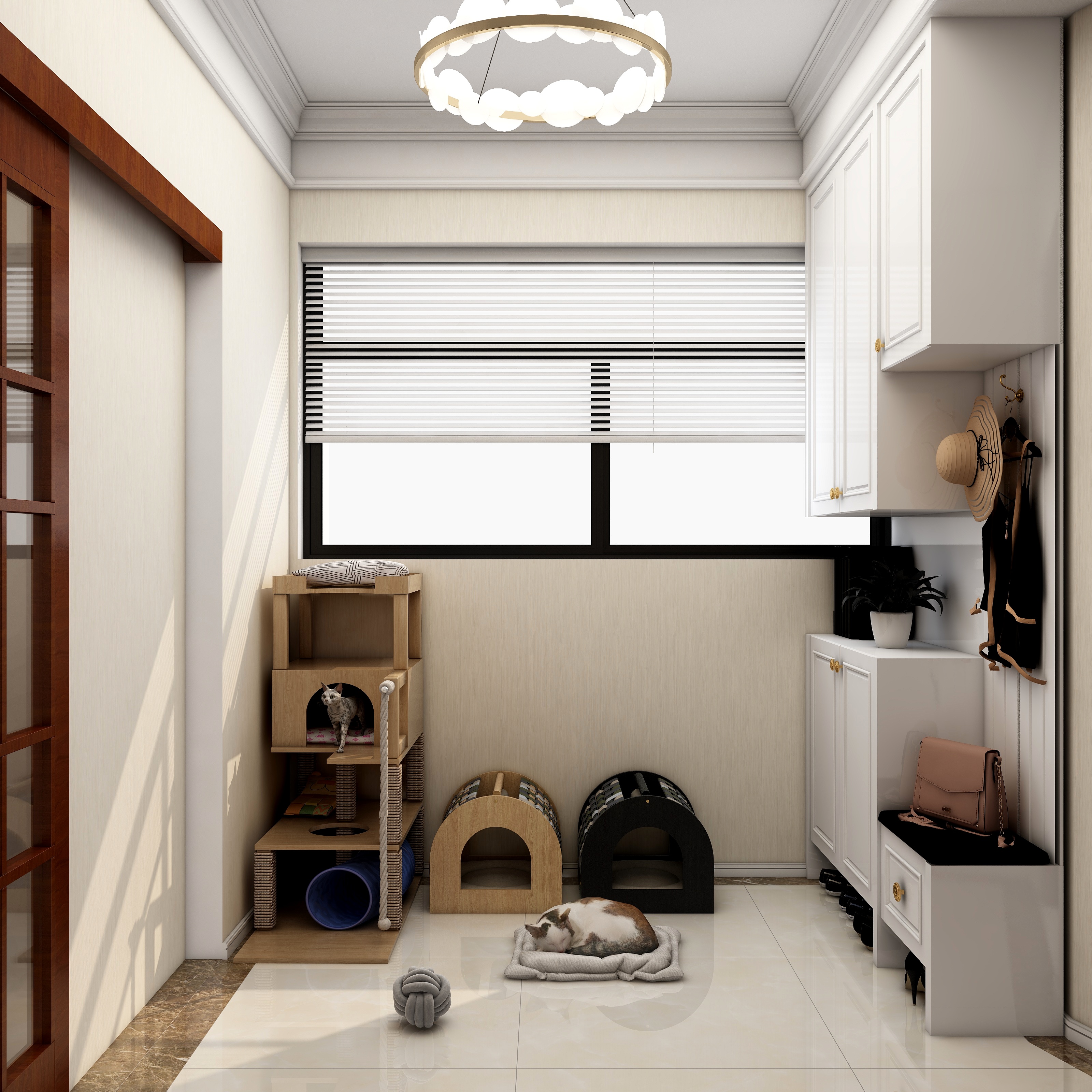 湛智华-现代简约153平4房装修效果图