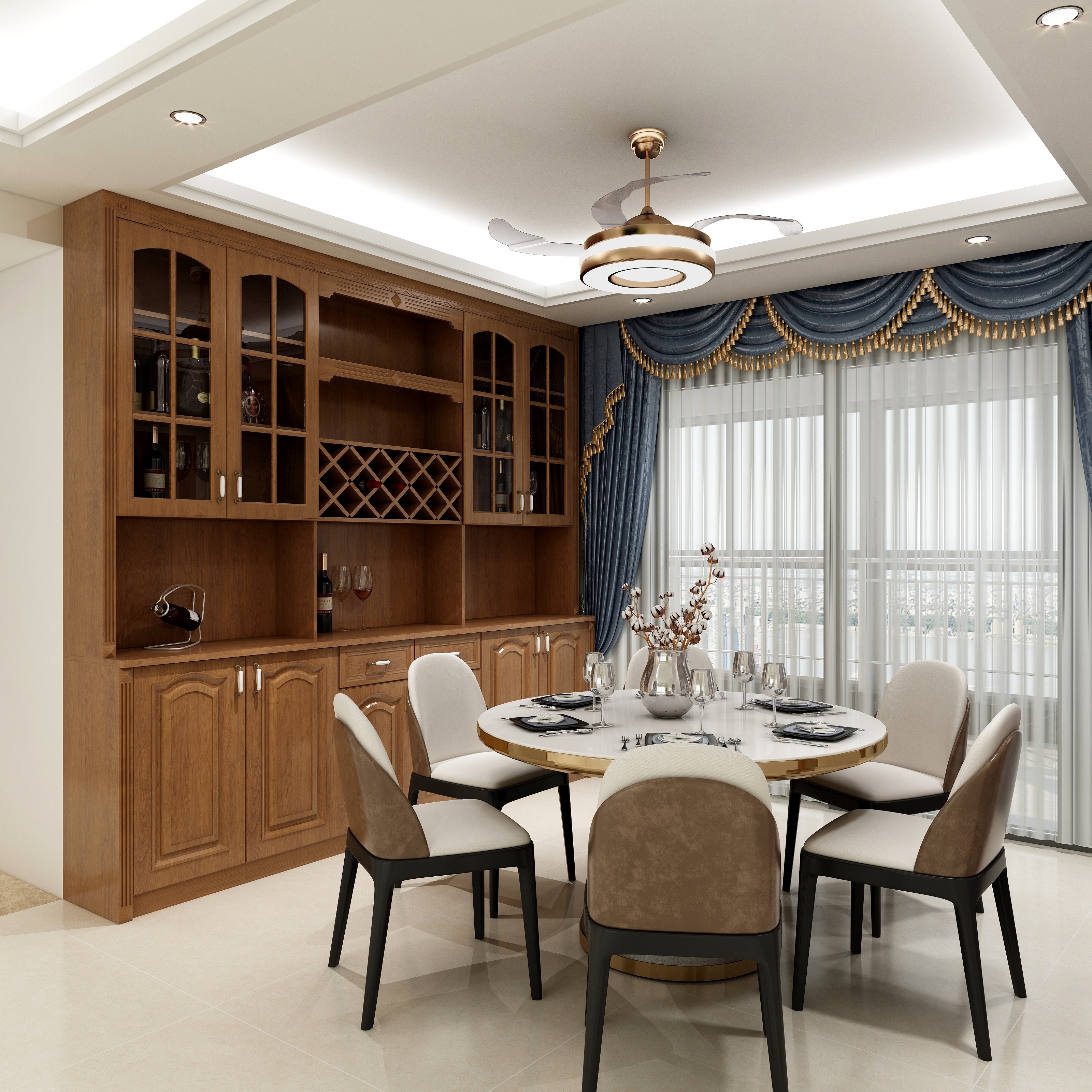 初作-中高端定制工厂-景源都汇-柜子效果图-装修设计方案