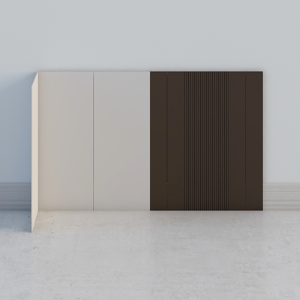 沙发背景墙3D模型
