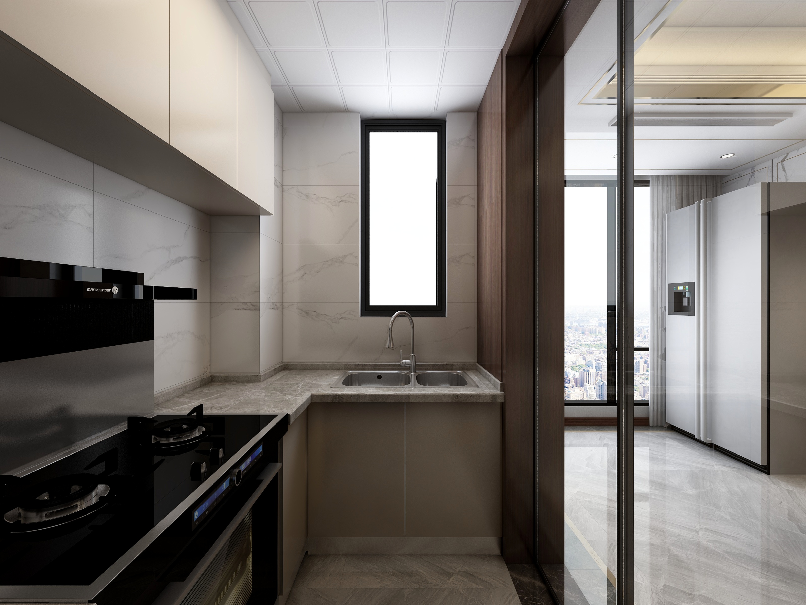 李青越-泉州建发6#1301新中式装修效果图