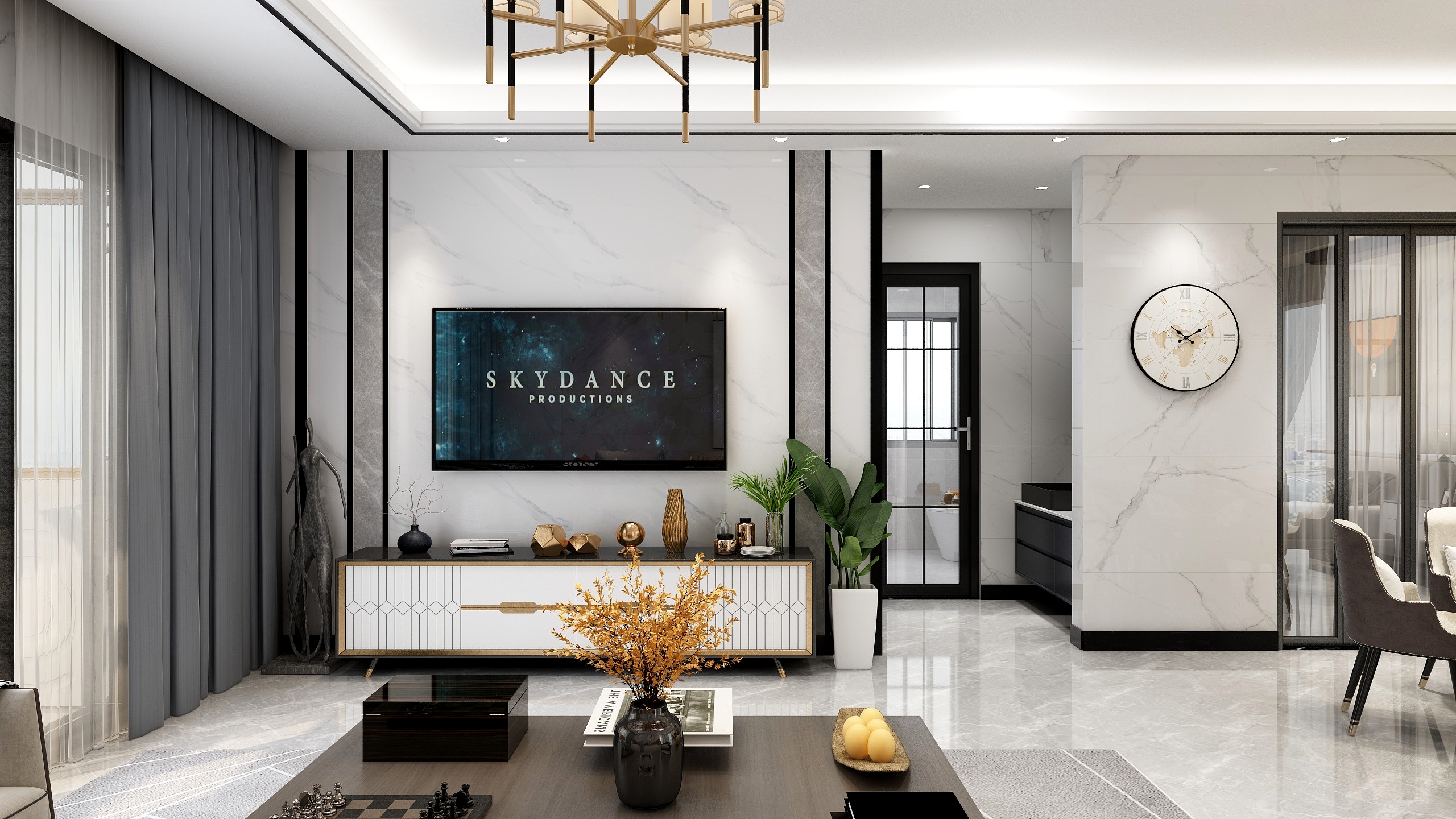 出图-年丰豪庭3期16-2106房-装修设计方案