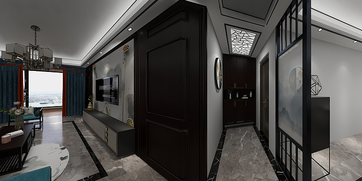 圣安娜家居-3d-装修设计方案