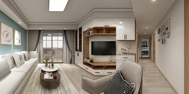 设计总监丨木杉-正大花溪-装修设计方案