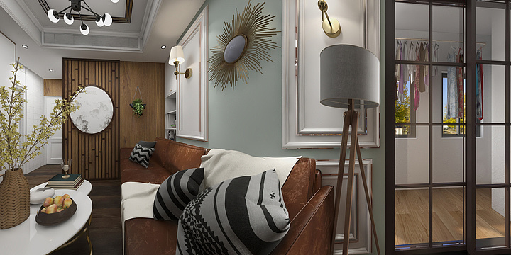 MEKLA装饰-瑞和园100㎡B户型3室2厅1卫-装修设计方案