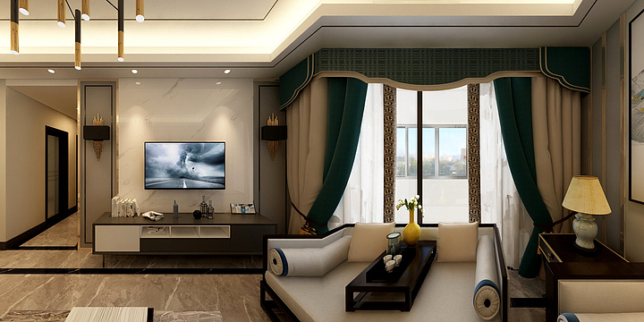 优家美学全案设计师钟涛-融信澜湾41-14-4-装修设计方案