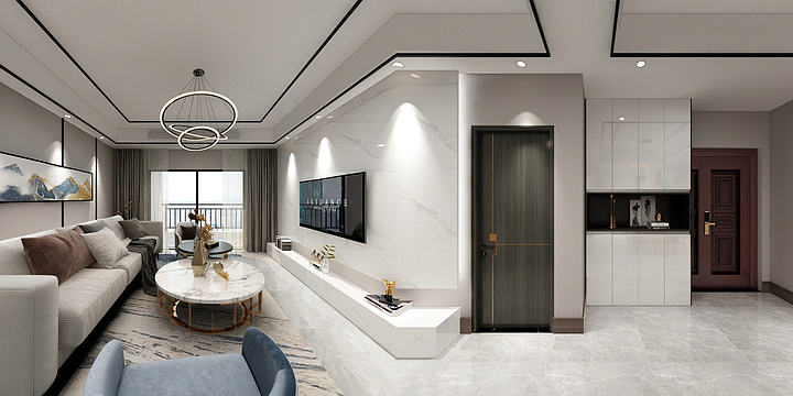 YAOYAO11-中梁首府何老师-装修设计方案