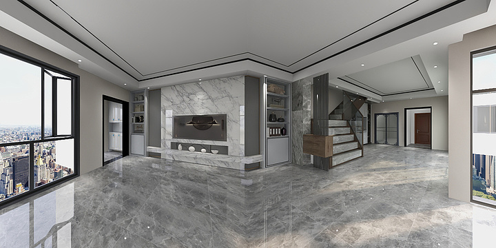 周紫薇-御泉山庄2801一楼-装修设计方案