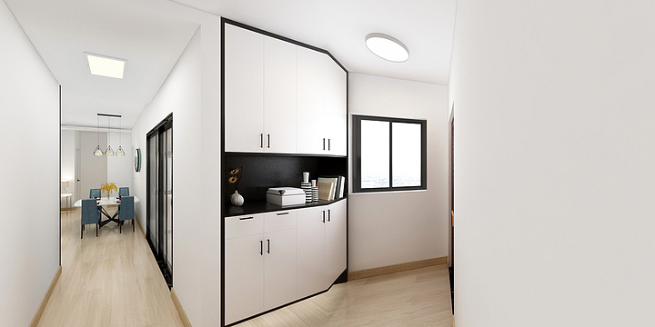 Dear小阔爱-花园城现代简约-装修设计方案