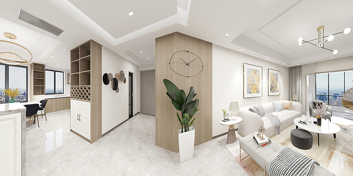 观亚装饰设计-紫宸25-1201-装修设计方案