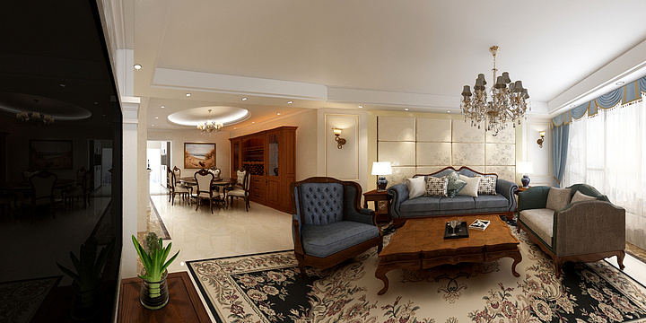 微毫丶设计唐生-中海龙湾半岛-装修设计方案