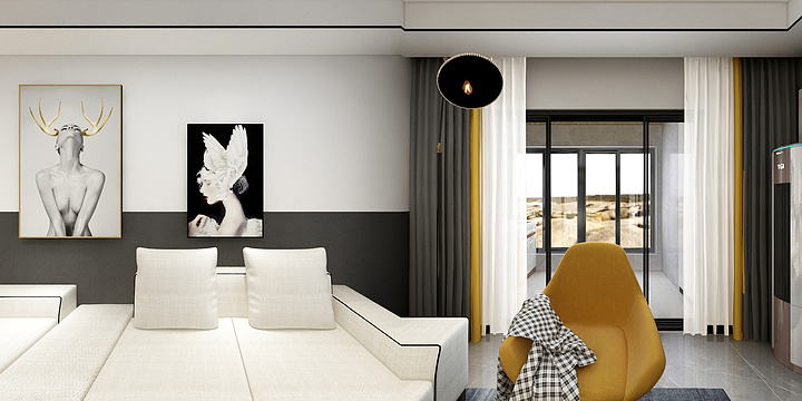 舍忆XQWc-万科天伦紫台128-装修设计方案