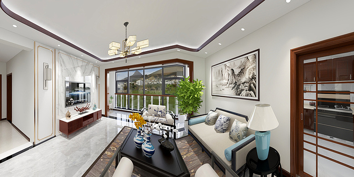 歆蕊设计-胡左油-装修设计方案