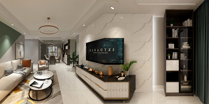 JL琳-139雍景湾02-方案1-装修设计方案