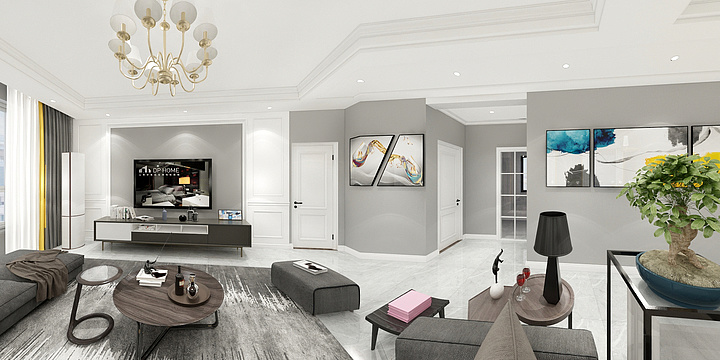 雅度建筑装饰-家益凤凰富居-装修设计方案