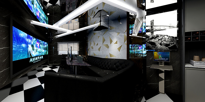 设计师李皓-夏哥-休闲娱乐室-装修设计方案