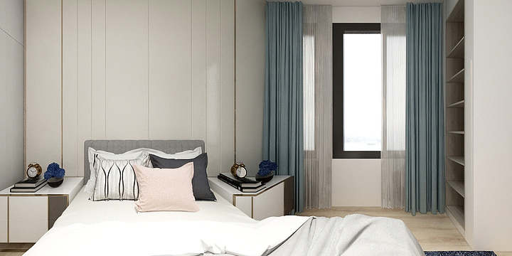 设计师阿简-碧桂园女儿房-装修设计方案