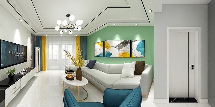 　　-现代城3号2单702-装修设计方案