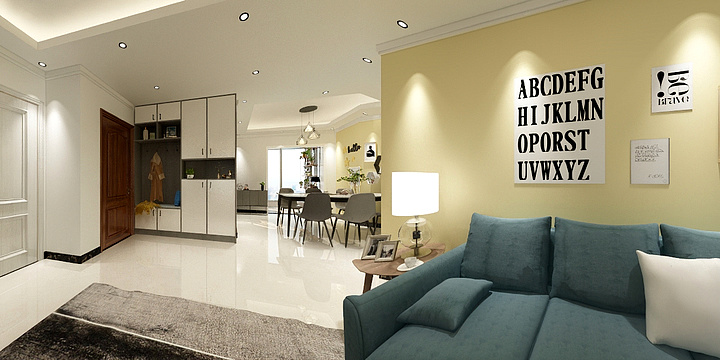 子悠-圣桦公馆出租房-装修设计方案