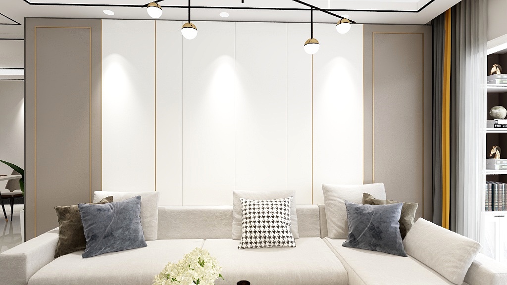 中国女孩i-现代简约-装修设计方案