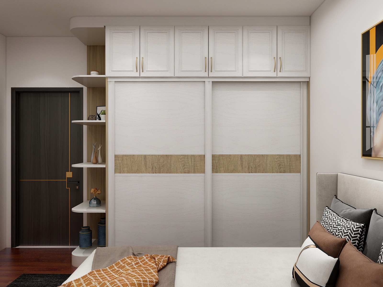 李倩芳-2020.7.19主人房衣柜-装修设计方案