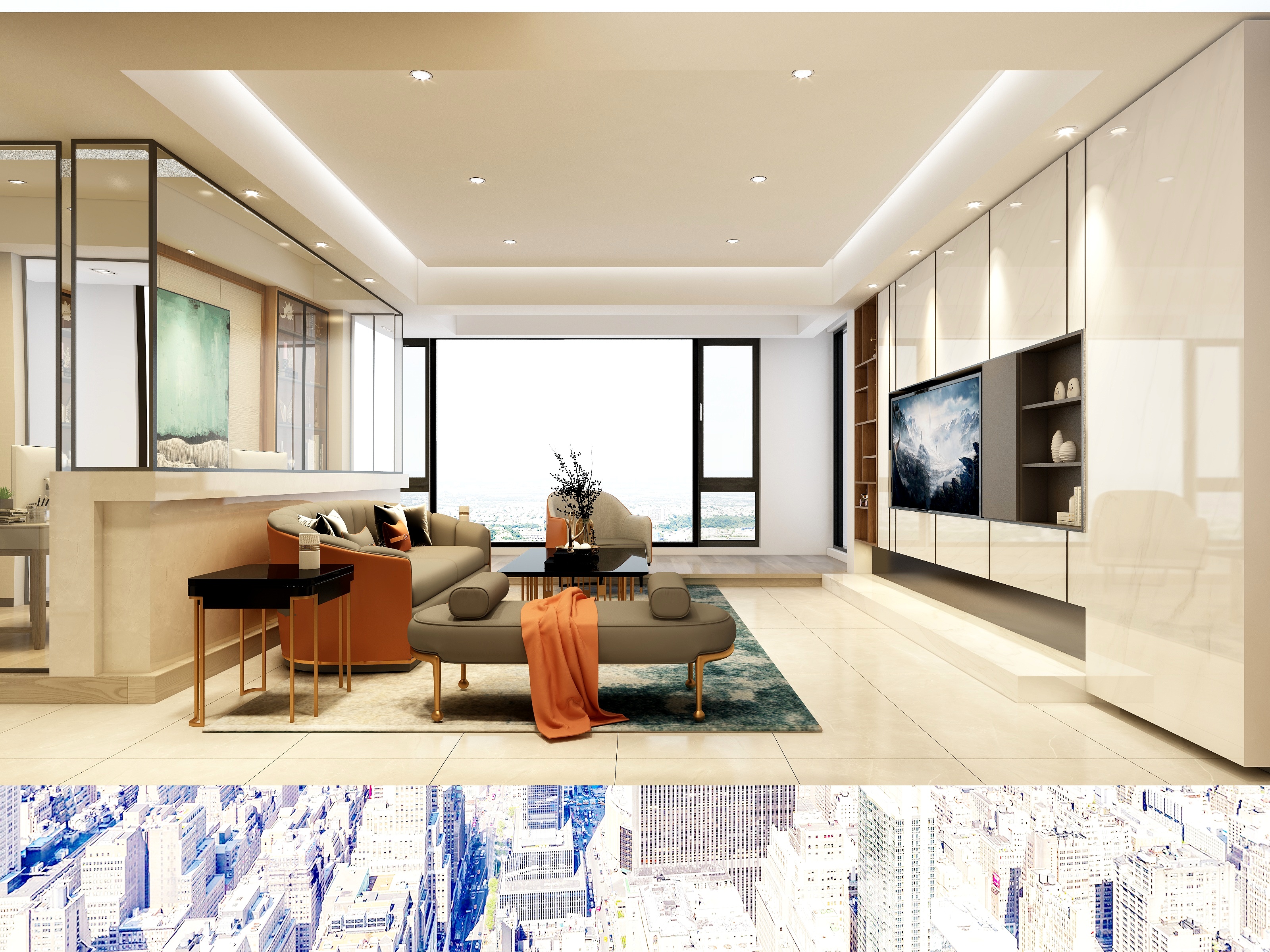 高幸gx-湘熙水郡客餐厅0718厨房调整-装修设计方案