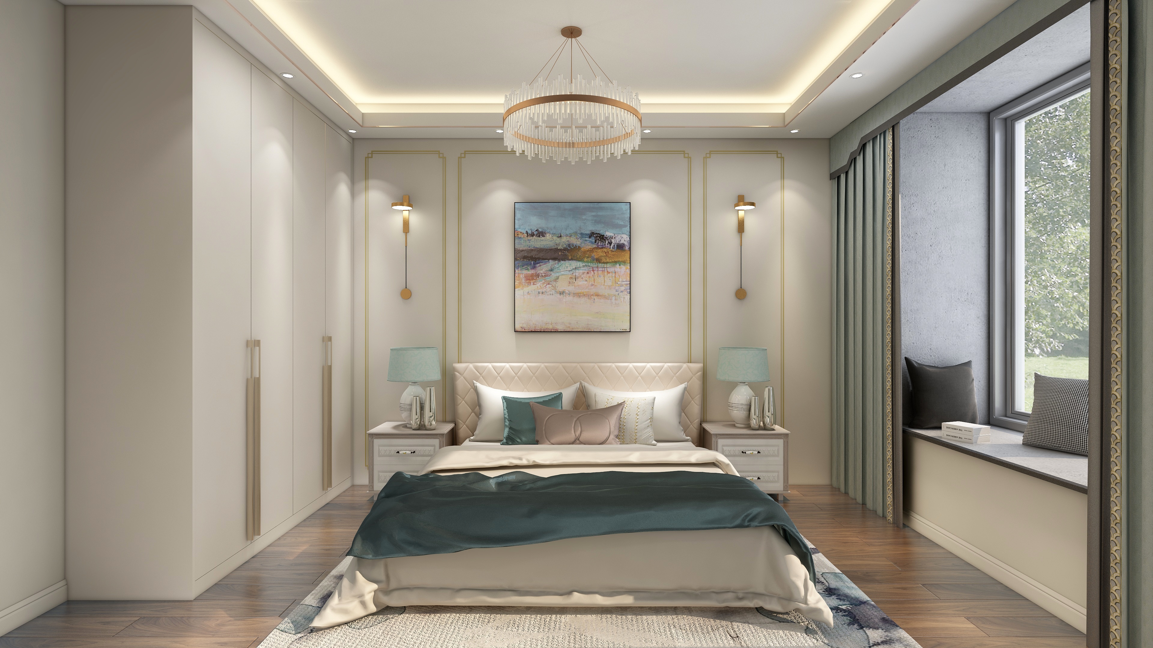 冯亮01SyPZ-新桥主卧设计-装修设计方案